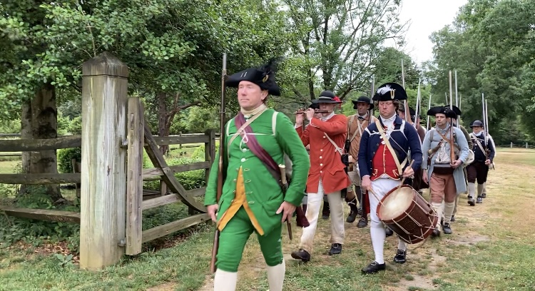 Lafayette 1781 Encampment at Scotchtown