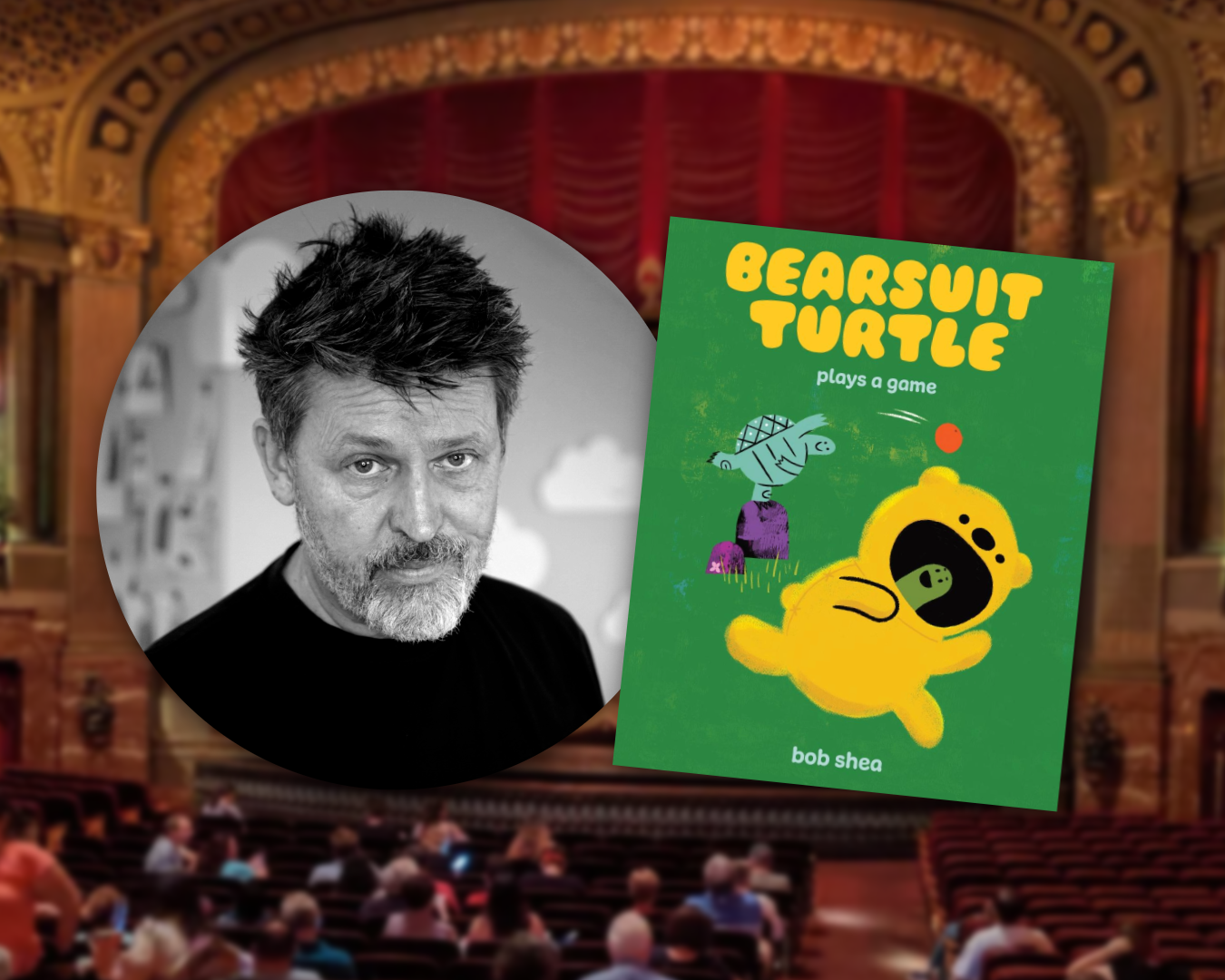 Storytime at the Byrd Theater with author Bob Shea!