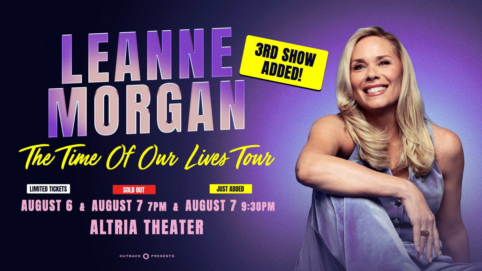 Leanne Morgan: The Time Of Our Lives Tour
