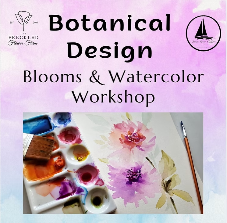 Botanical Design: Blooms & Watercolor Workshop