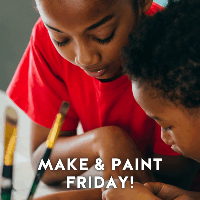 Make and Paint Friday – Chesterfield