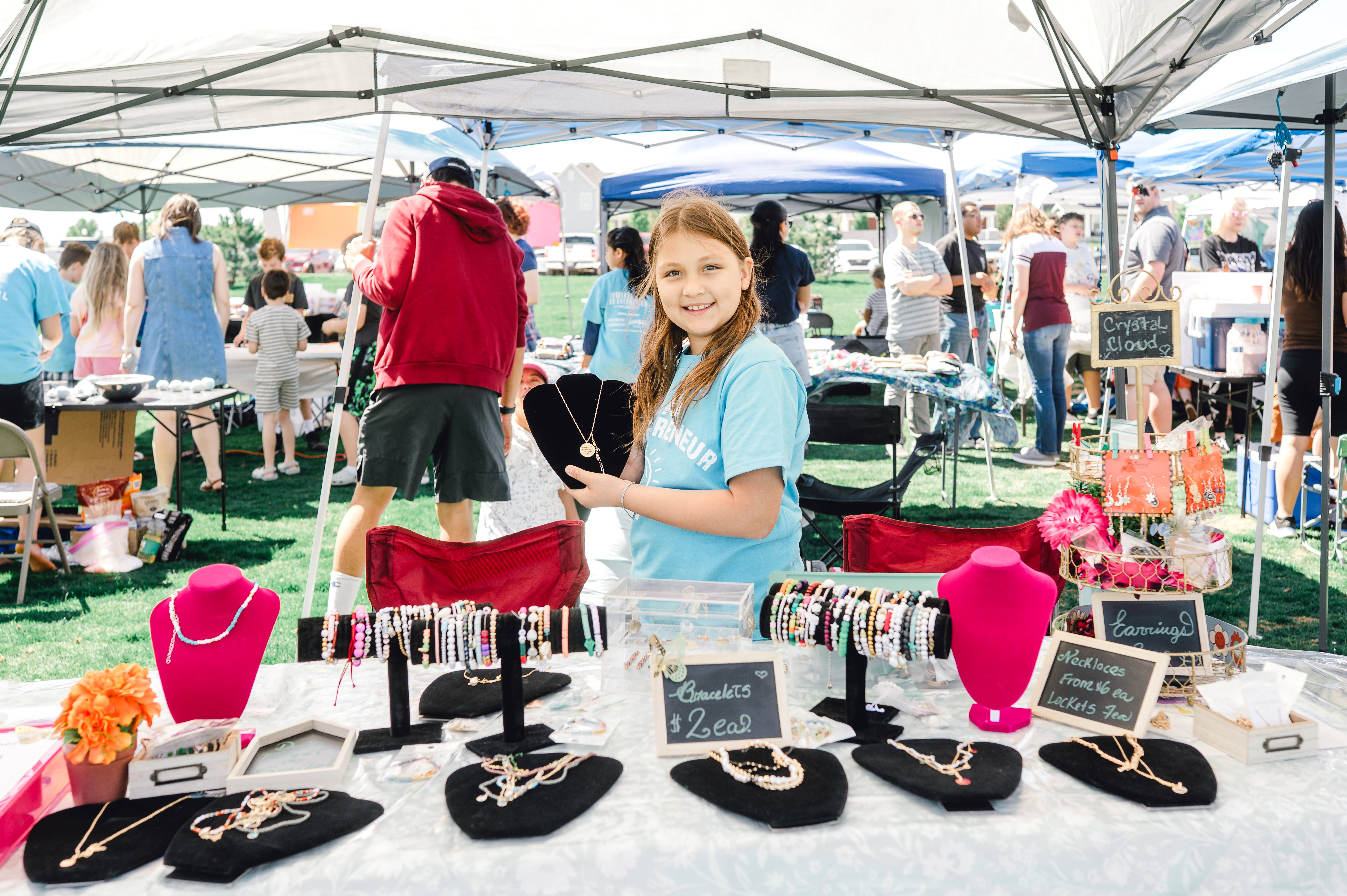 Kids Markets at Bubble Run