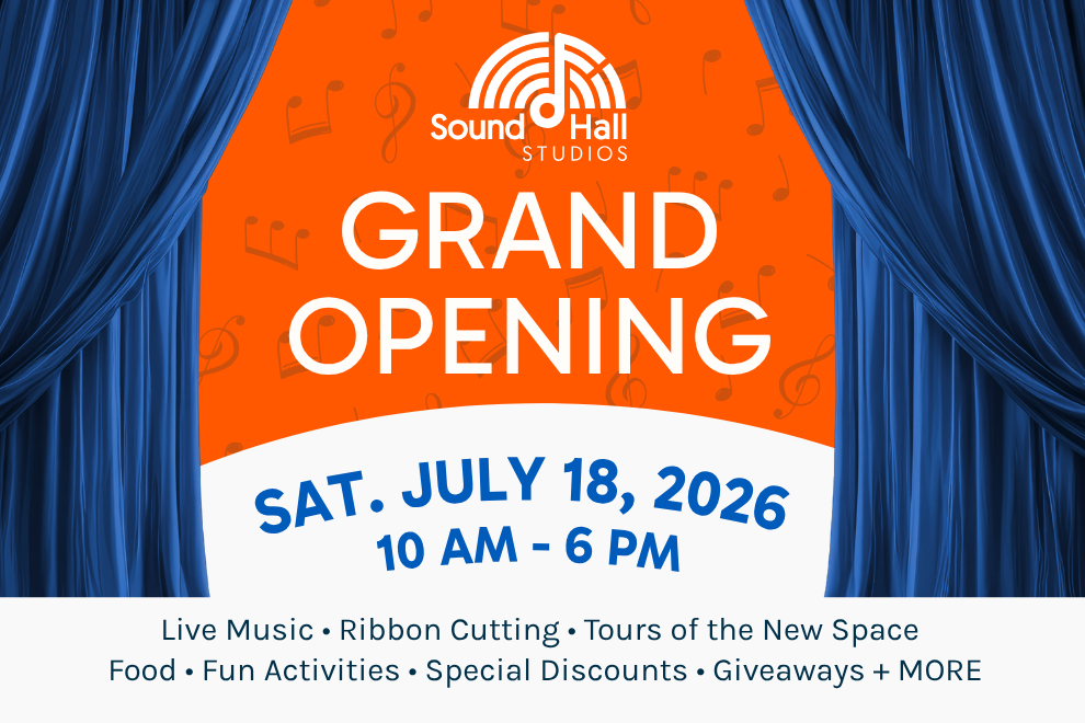 Grand Opening – Sound Hall Studios