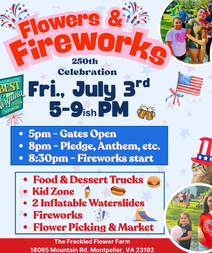 Flowers & Fireworks