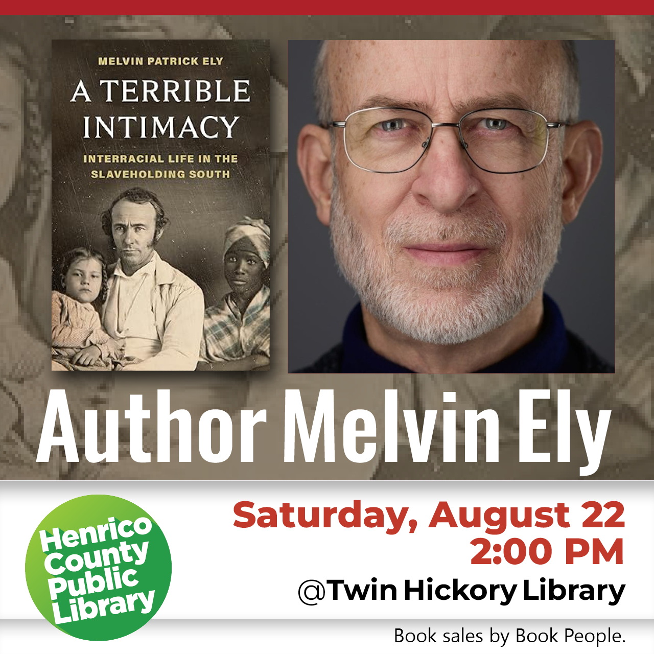 A Terrible Intimacy with Melvin Patrick Ely