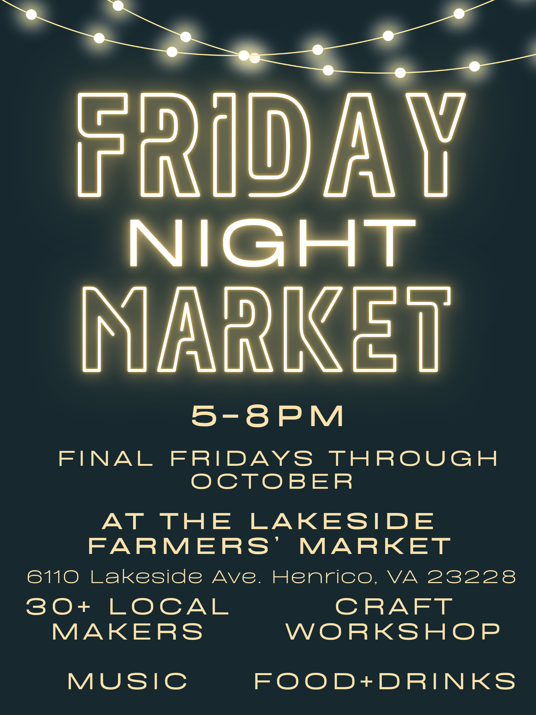 Lakeside Friday Night Market