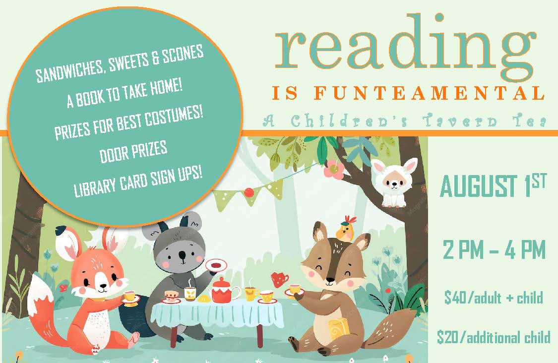 Reading is Funteamental: A Children’s Tavern Tea