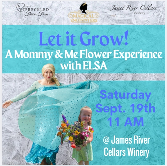 Let it Grow! A Mommy & Me Floral Experience with Elsa