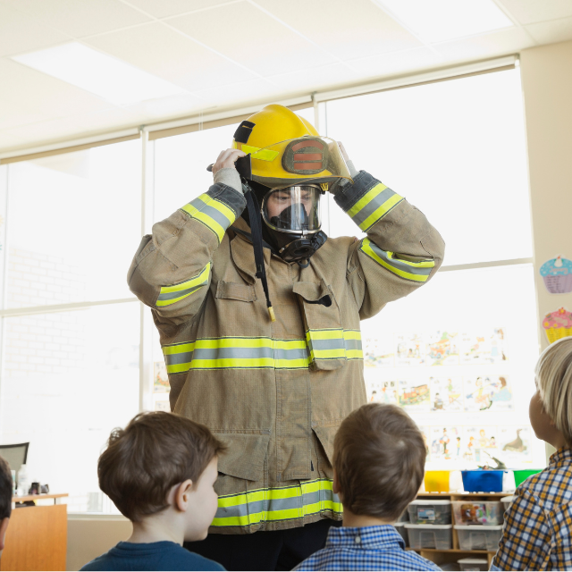 Story Time with a Firefighter