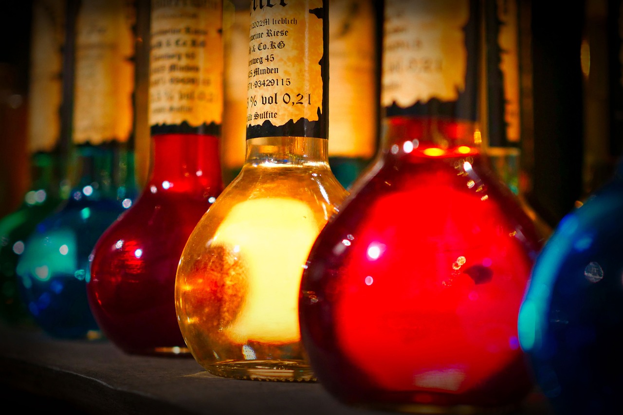 DIY Fantasy Potion Bottles for Teens