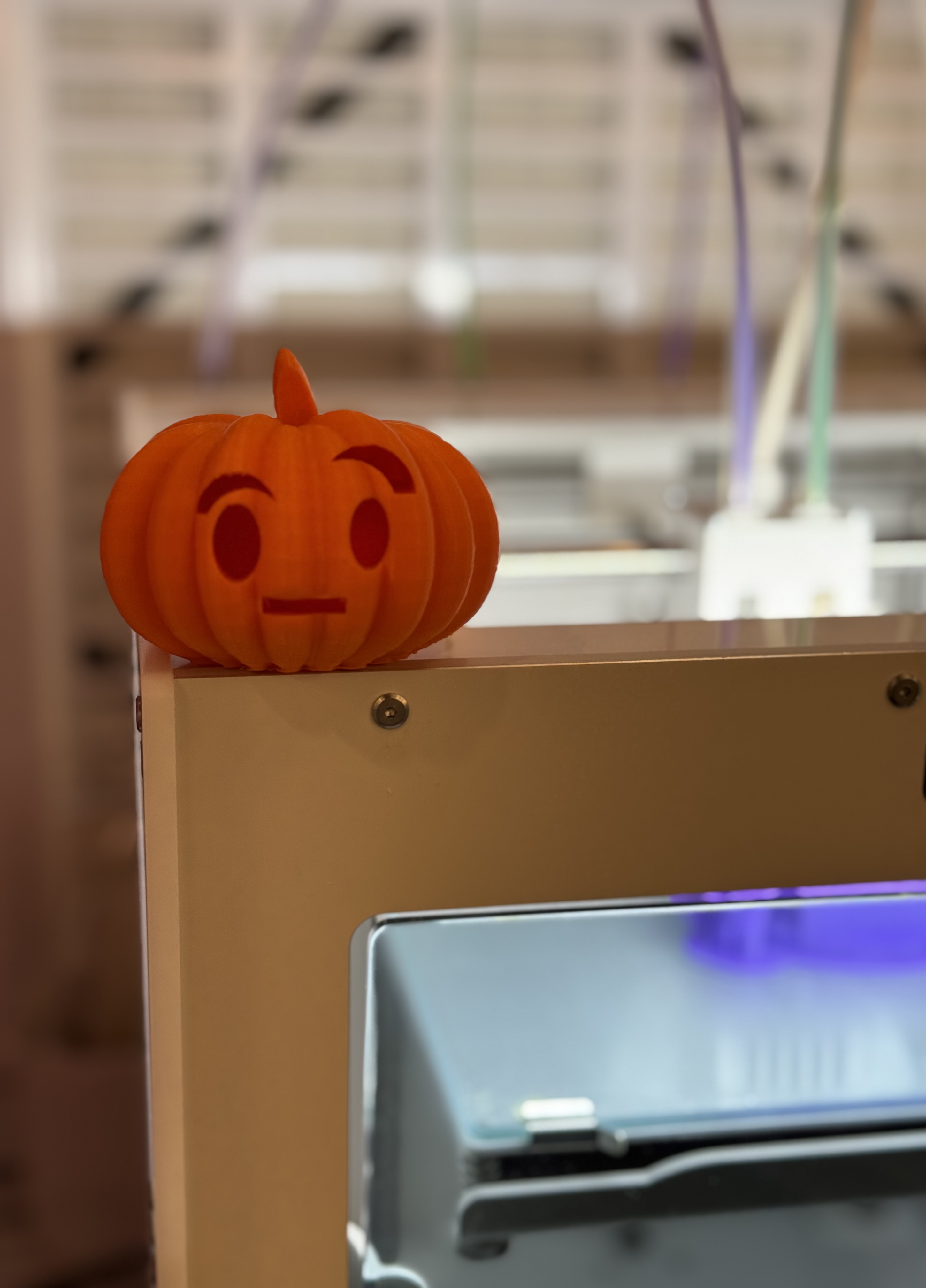 3D Printed Jack-o-lanterns