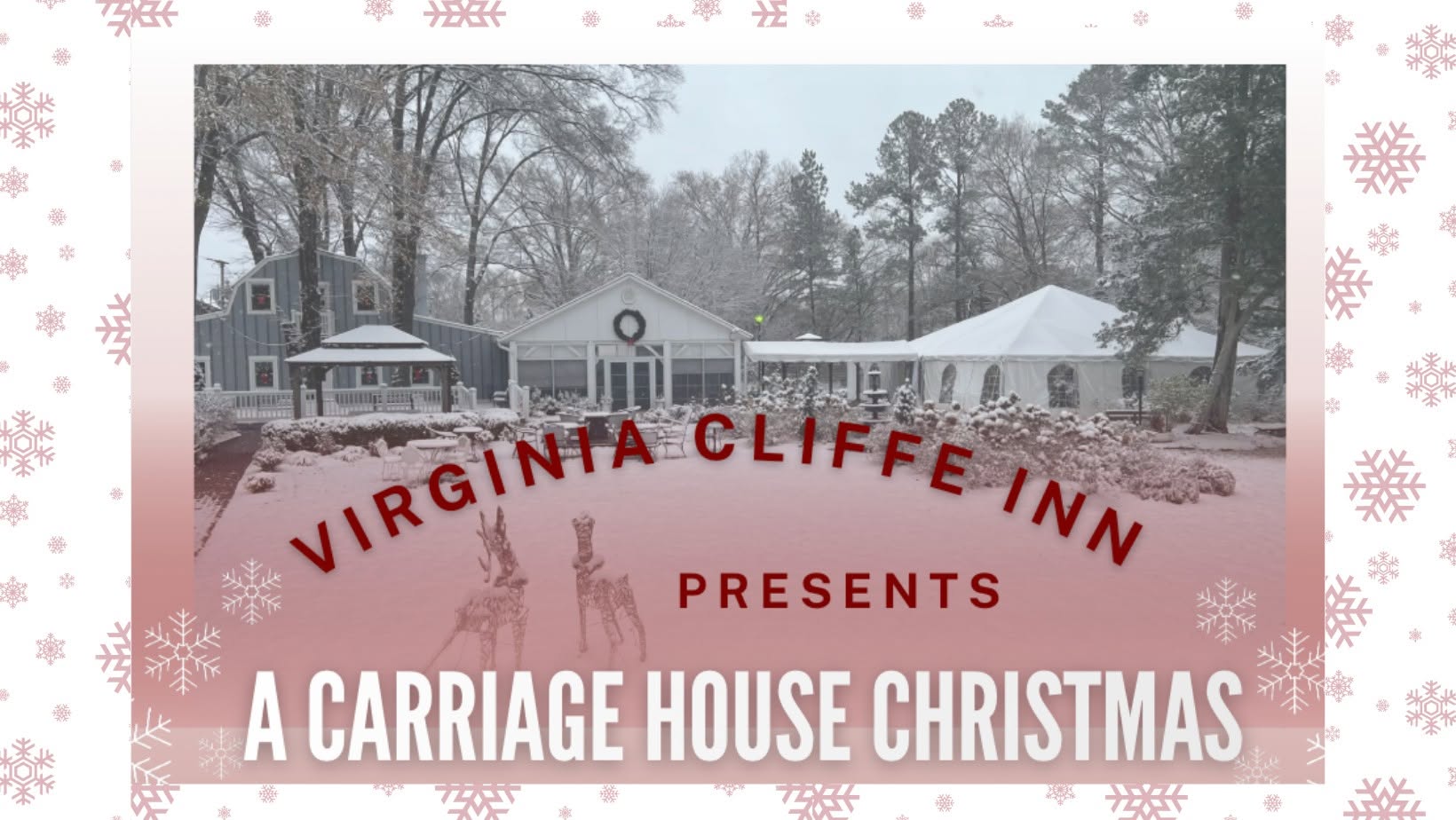 A CARRIAGE HOUSE CHRISTMAS – FREE ENTRY
