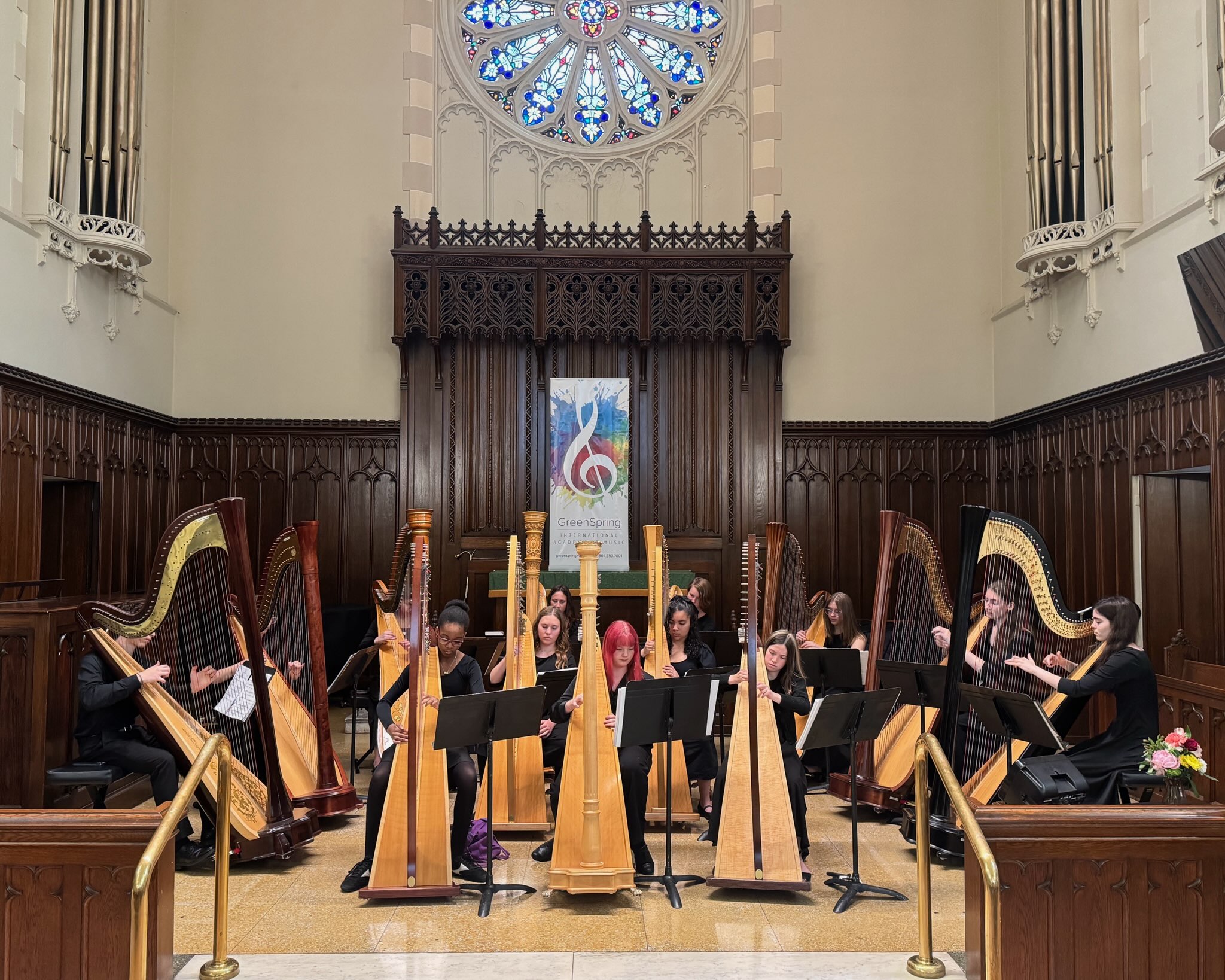 GreenSpring Harp Ensemble presents “Making Spirits Bright!” Annual Holiday Concert