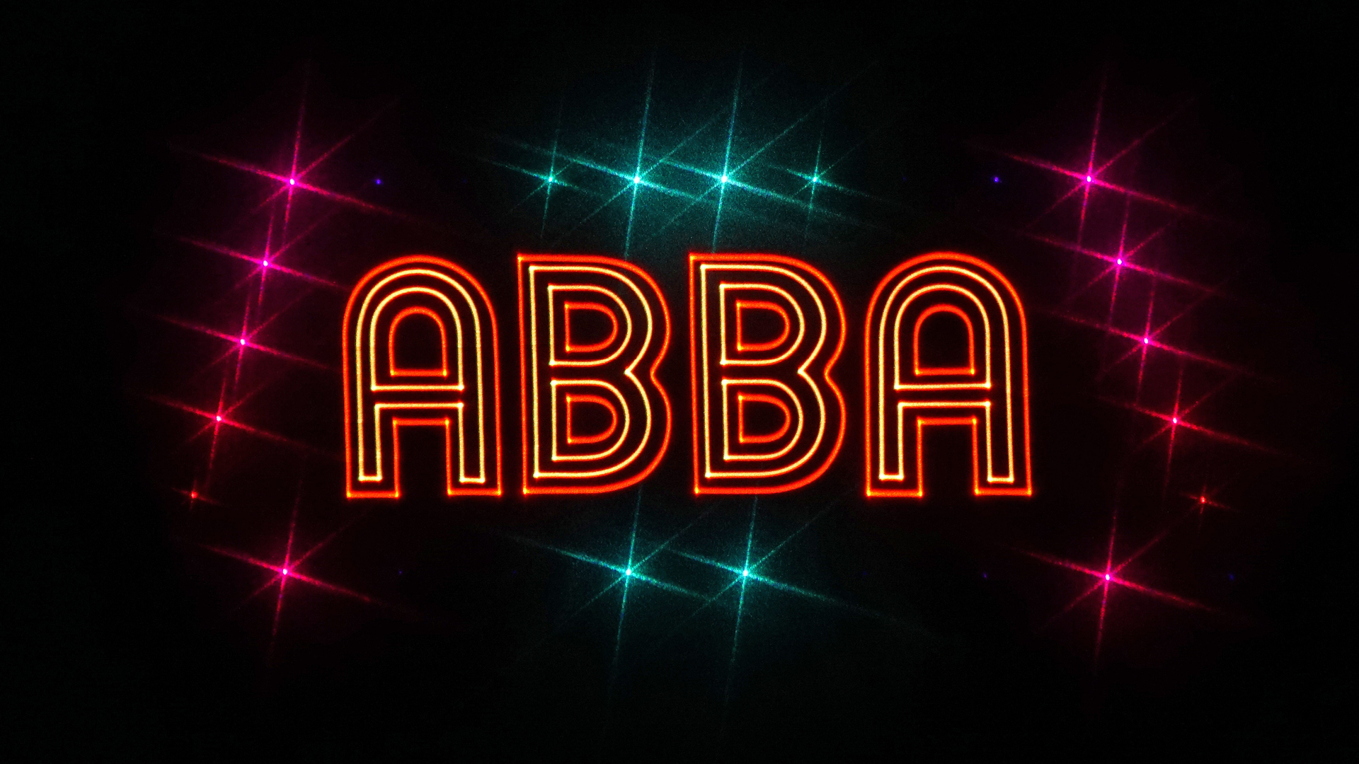 Laser Show: ABBA