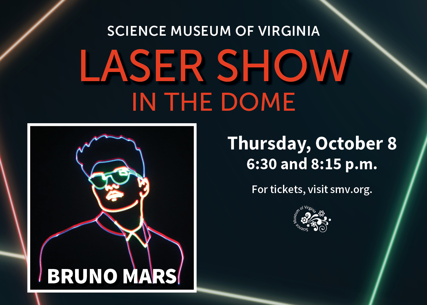 Laser Show: Bruno Mars
