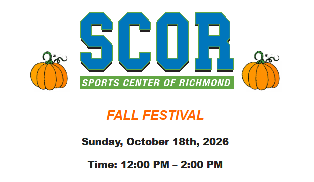 SCOR 2026 Fall Festival