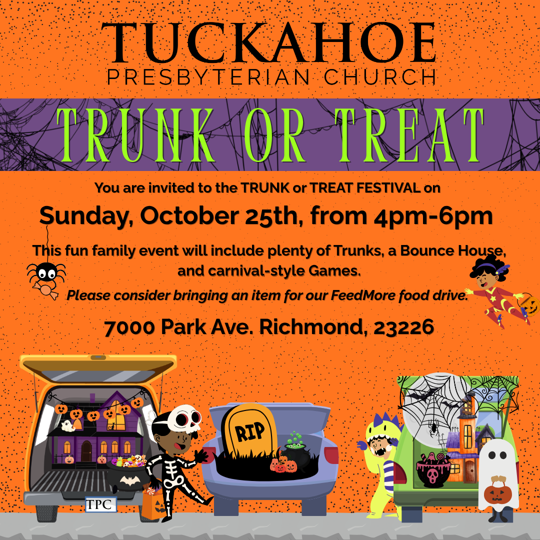 Tuckahoe Presbyterian’s Trunk or Treat Festival