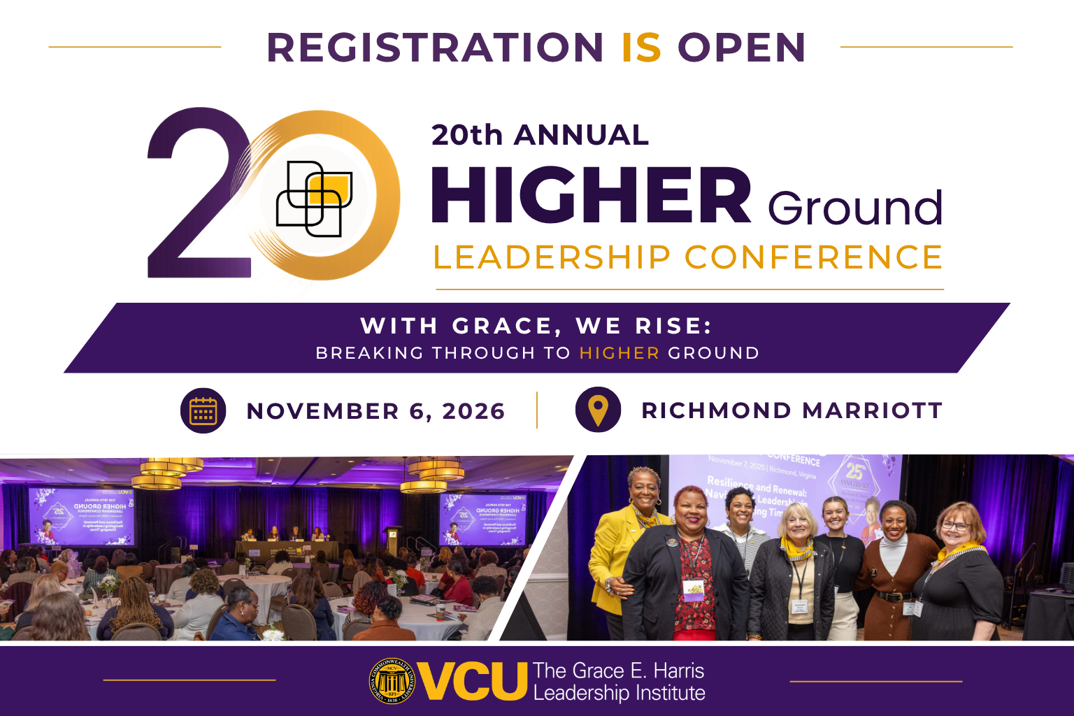 The 20th Annual HIGHER Ground Leadership Conference