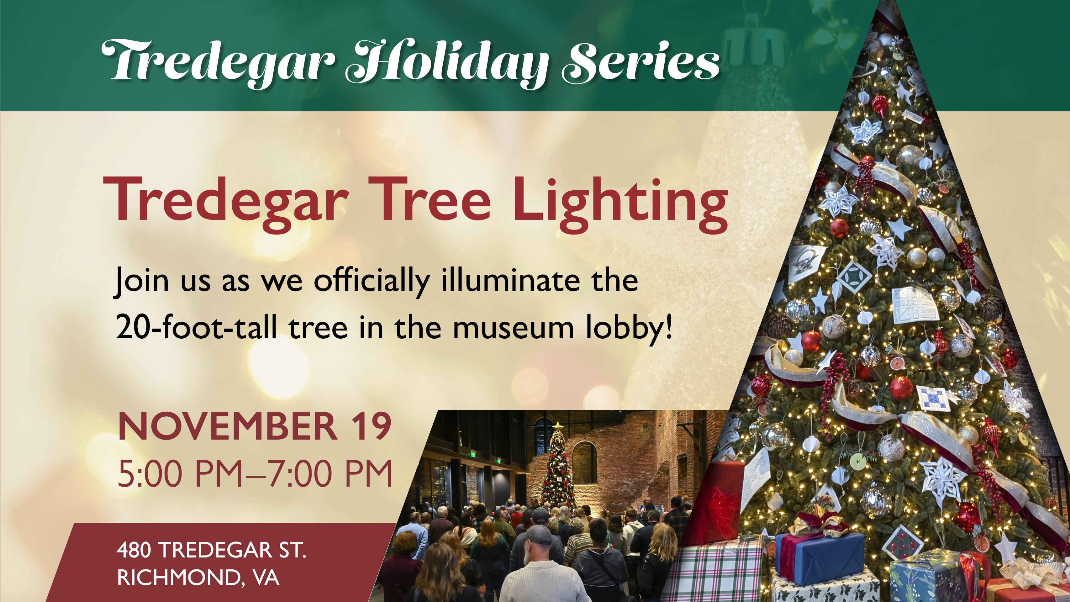 Tredegar Tree Lighting