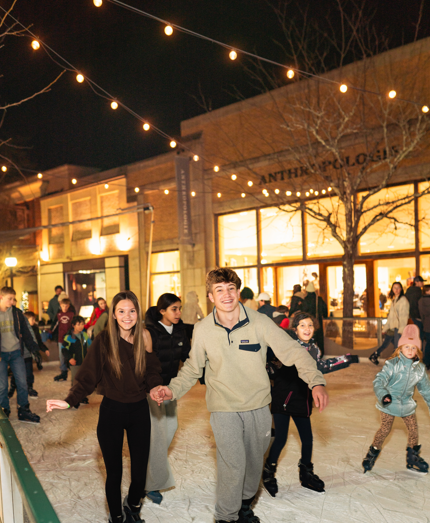 Ice Rink Opening Day