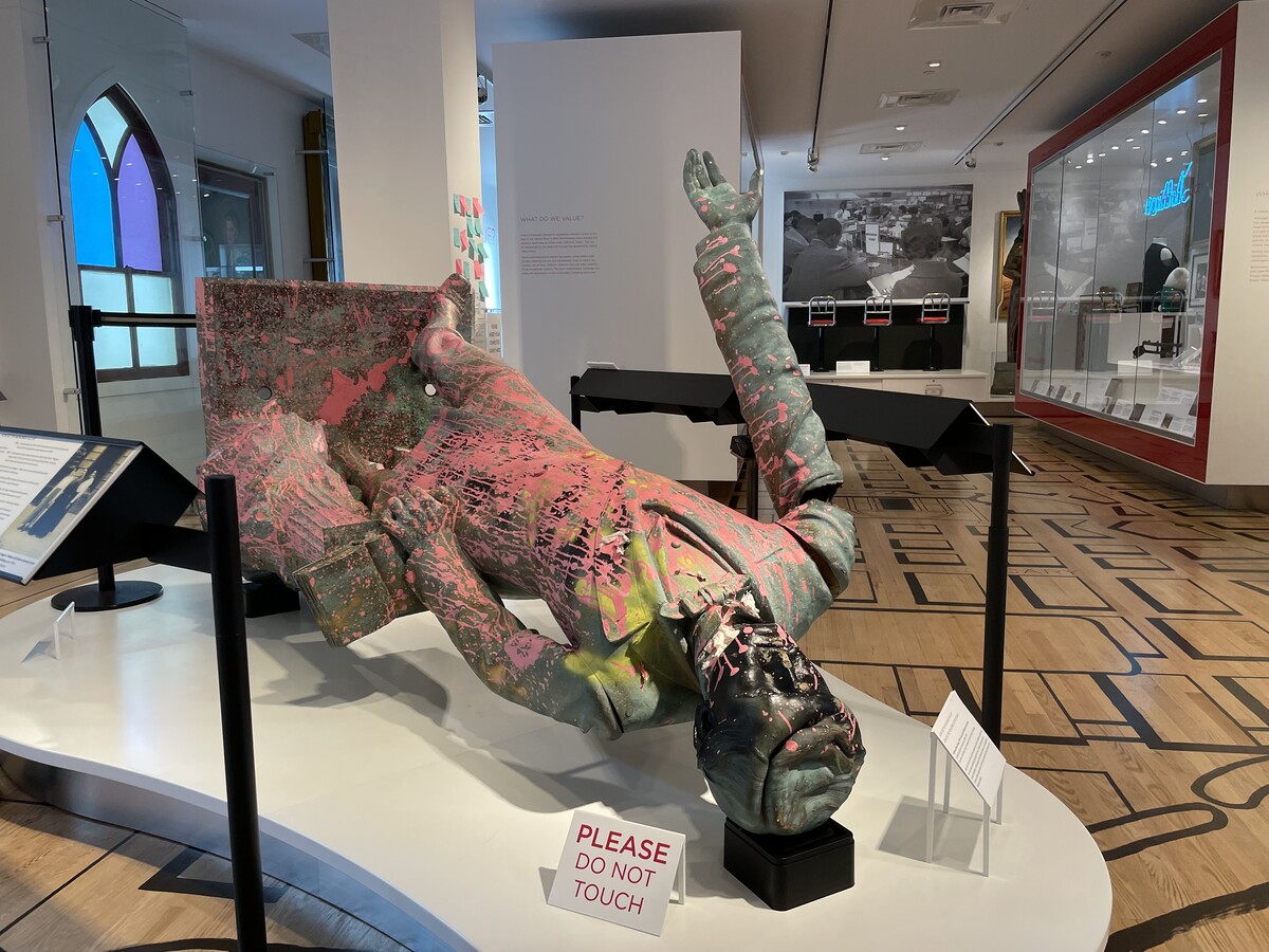 The Valentine Unveils Temporary Exhibit of Jefferson Davis Statue