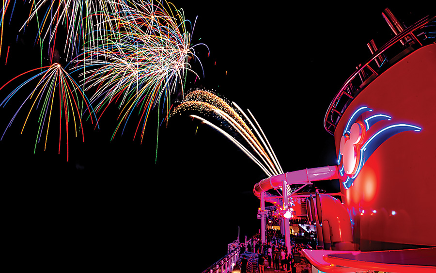 Disney Wish Fireworks