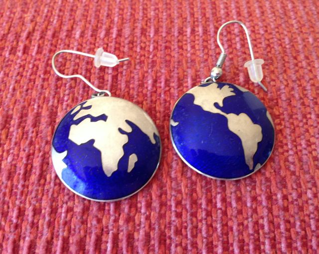 earth earrings