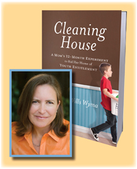 Kay Wills Wyma is the author of Cleaning House, a mother of five, and a frequent contributor to The New York Times Motherlode blog. You may have seen her on Today, Fox & Friends, or CNN.