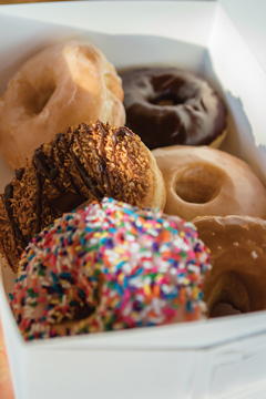 Sugar Shack has offered more than eight hundred donut  varieties since opening its doors, according to Ian.