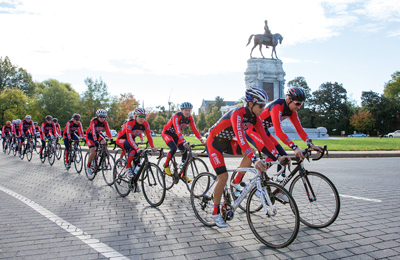 Elite-level Team USA cyclists took part in a training camp in Richmond to familiarize themselves with the courses they’ll ride for the 2015 UCI Road World Championships.