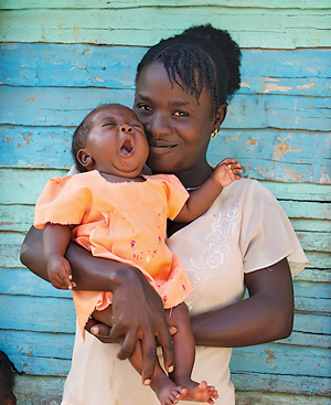 Founded on the concept that motherhood shouldn’t be a death sentence, MFH is dedicated to helping the women of Haiti pose for more pictures like this one. 