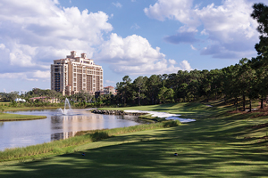 Rising seventeen stories, the new resort in Disney is taller than many Four Seasons properties and is lavishly landscaped.