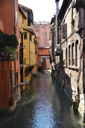 The view through the Finestra was captivating. The hidden waterway is a remnant from a time when the system of canals was more prevalent, like in Venice.