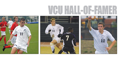 VCU Hall of Fame soccer Matthew Delicate