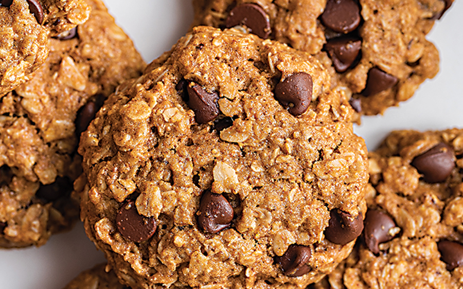 Healthy Oatmeal Chocolate Chip Cookies