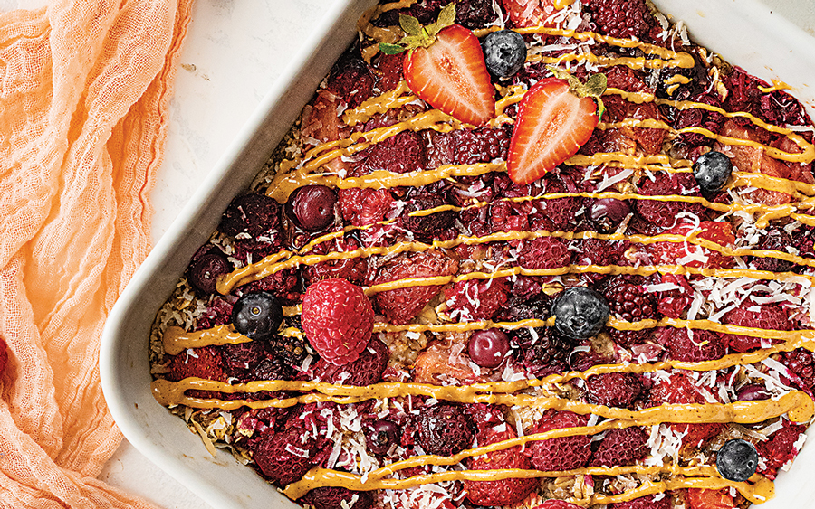 One-Pan Baked Oatmeal