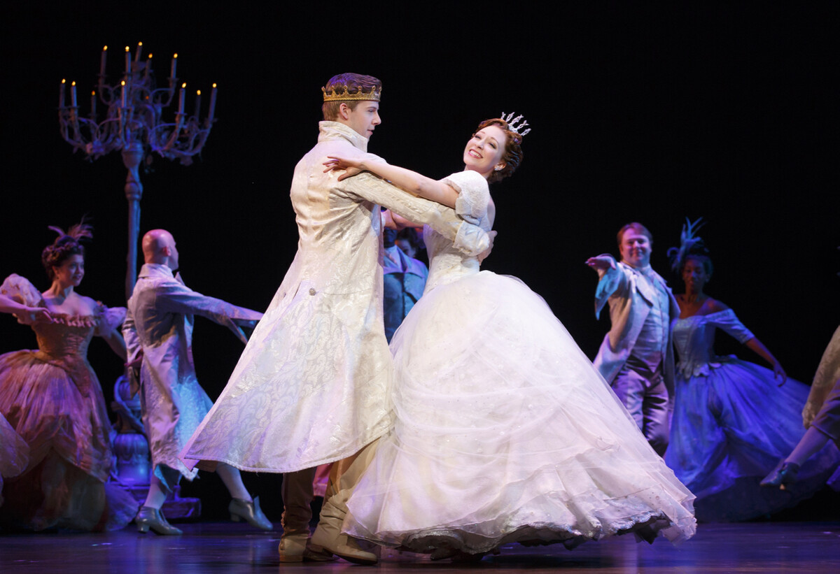 Rodgers + Hammerstein’s CINDERELLA tour company. Photo by Carol Rosegg
